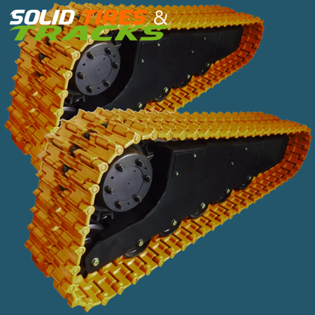 set of 2 7" 180x72x42 Duroforce CTL Steel Tracks