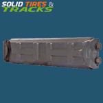 800 mm Clip-On Rubber Pad Pitch 190mm - Heavy Duty