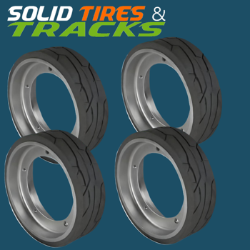 323x100 Scissor Lift Tires