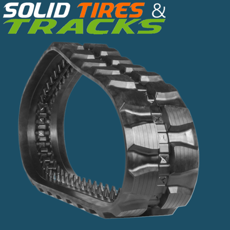 450x86x42 CTL Rubber Track- Block Pattern